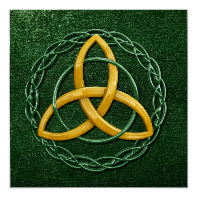 Pôster Celtic Trinity Knot (Frente)