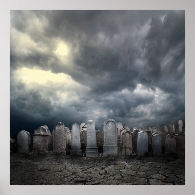 Poster Cemitério (Frente)