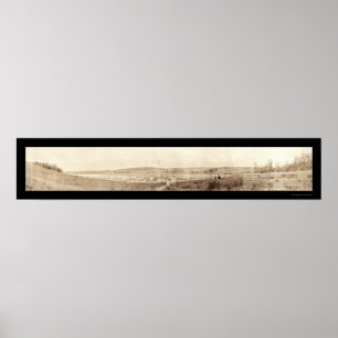 Pôster Cemitério Americano WI Foto 1919