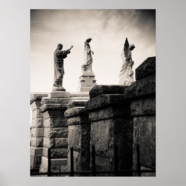 Poster Cemitério Louis, Nova Orleans (Frente)