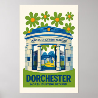 Poster Cemitério Norte de Dorchester