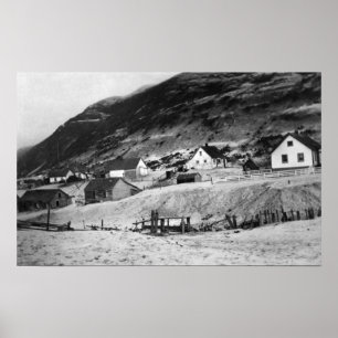 Pôster Cena adiantada do Kodiak, fotografia de Alaska