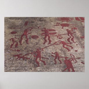 Poster Cena da caça