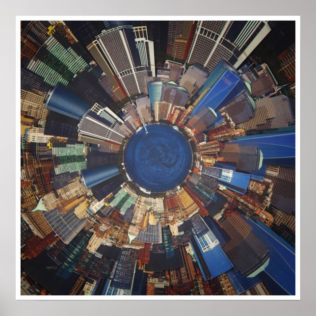 Pôster Cena da Cidade ao Redor (Frente)