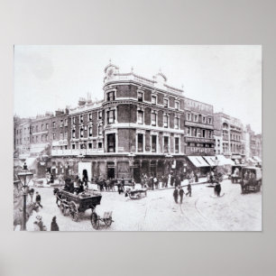 Pôster Cena da estrada de Pentonville, Islington, Londres