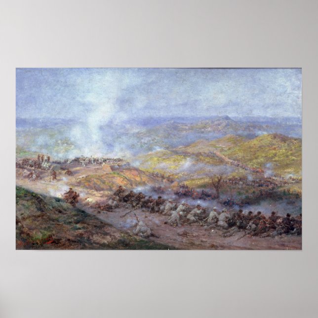 Pôster Cena da Guerra Russo-Turca (Frente)