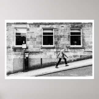Poster cena da rua Glasgow