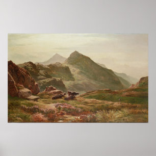 Poster Cena das montanhas