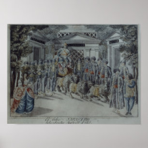 Pôster Cena de "A Flauta Mágica"