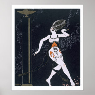 Poster Cena de balé com Tamara Karsavina (1885-1978) 191