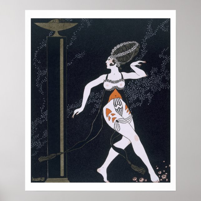 Poster Cena de balé com Tamara Karsavina (1885-1978) 191 (Frente)