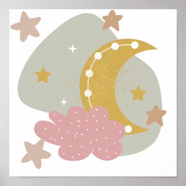 Poster Cena de bóho bíblico, (Frente)