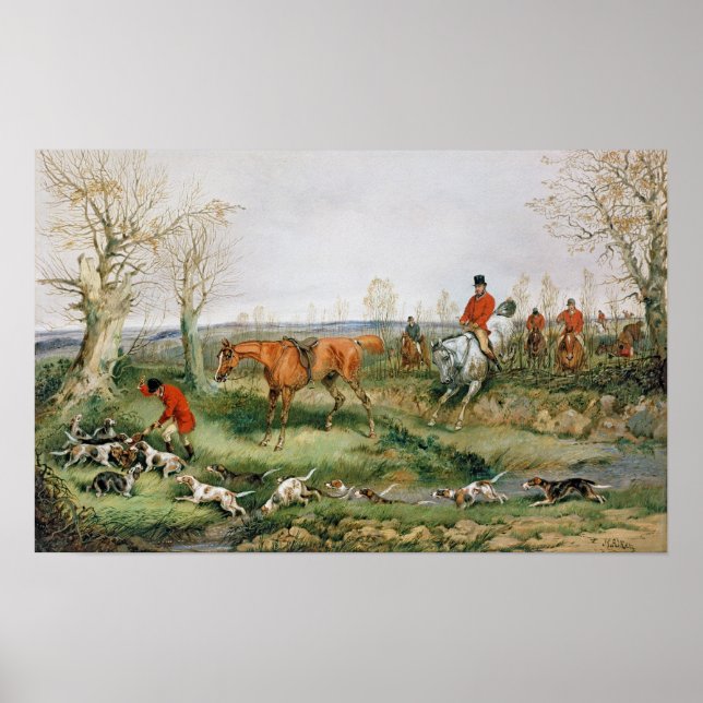 Pôster Cena de caça 2 (Frente)