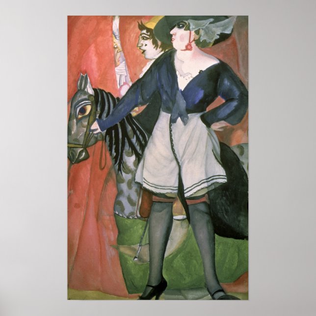 Pôster Cena de Circo, 1917 (Frente)