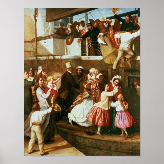 Pôster Cena de Embarque (Frente)