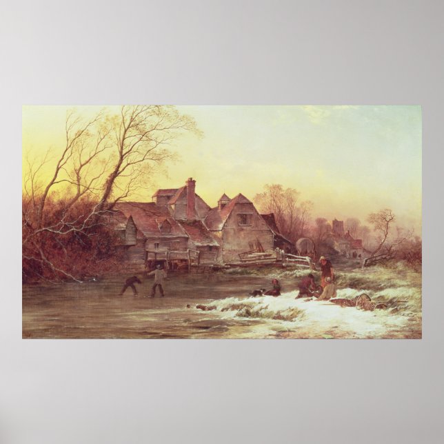 Pôster Cena de inverno 2 (Frente)