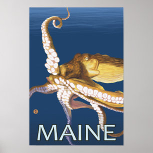 Poster Cena de MaineOctopus