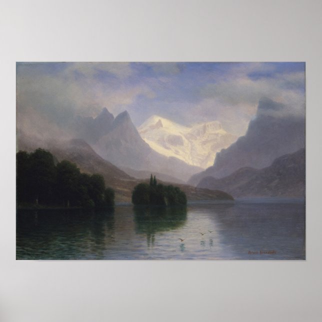 Pôster Cena de Montanha (Frente)