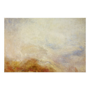 Pôster Cena de montanha, Val d'Aosta – Joseph Mallord...