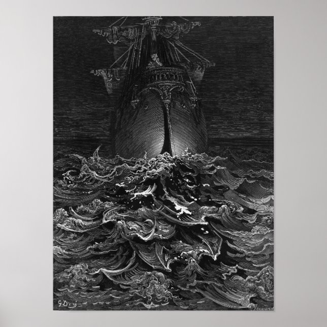 Poster Cena de "O Rimo do Mariner Antigo" 2 (Frente)