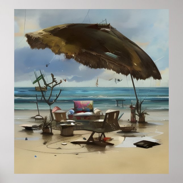 Poster Cena de Praia 1 (Frente)