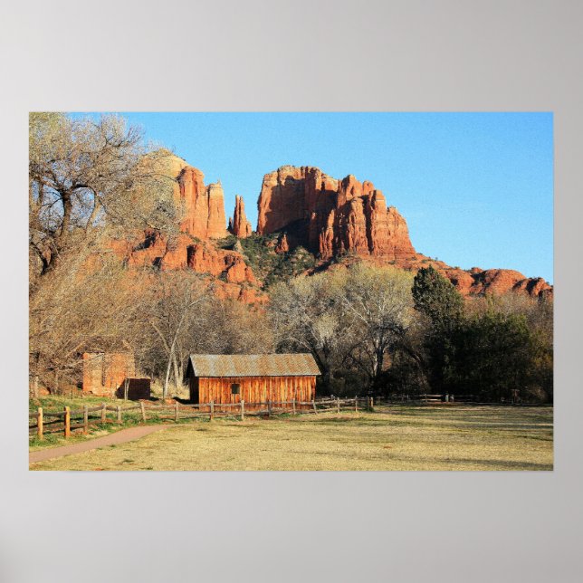 Pôster Cena de Rocha da Catedral (Frente)
