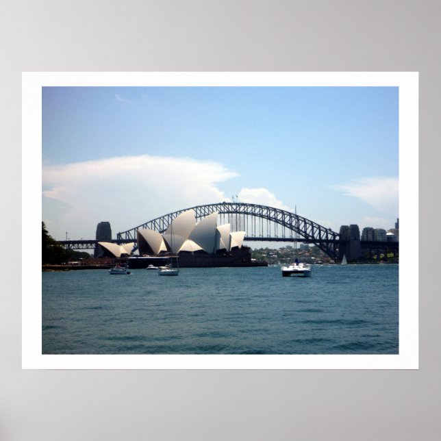 Poster cena de sydney harbor (Frente)