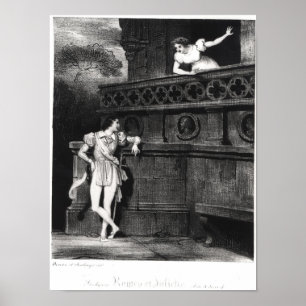Poster Cena do ato III 'de Romeo e de Juliet