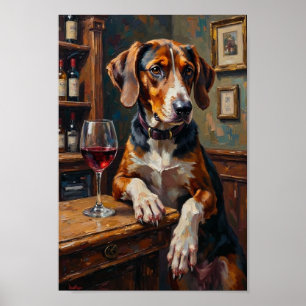 Poster Cena do bar do Foxhound americano