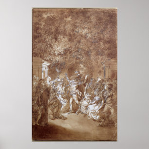 Poster Cena 'do casamento de Figaro