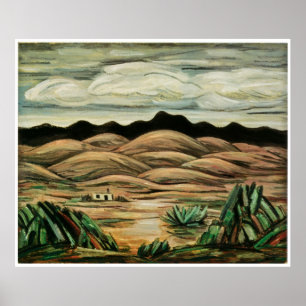 Poster Cena do Deserto por Marsden Hartley 1911