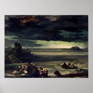 Pôster Cena do dilúvio, 1818-20