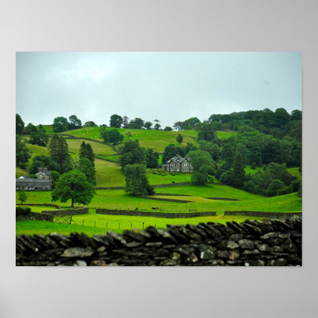 Poster Cena do Lake District (Frente)