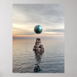 Poster Cena do Mar Surreal