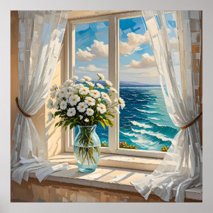 Poster Cena do Oceano bonito