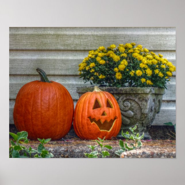 Pôster Cena do outono (Frente)