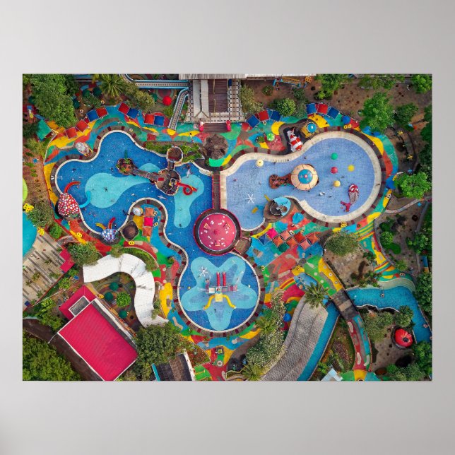 Poster Cena do Playground Aéreo (Frente)