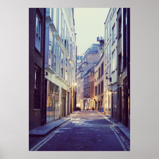 Poster cena do Soho London Street (Frente)