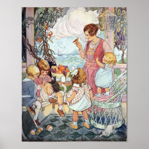 Poster Cena Feliz de Berçário