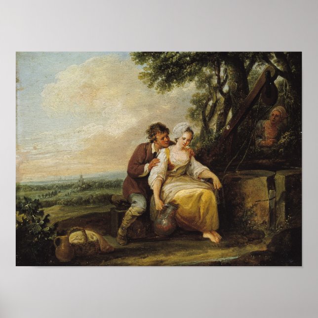 Pôster Cena Galante, 1774 (Frente)