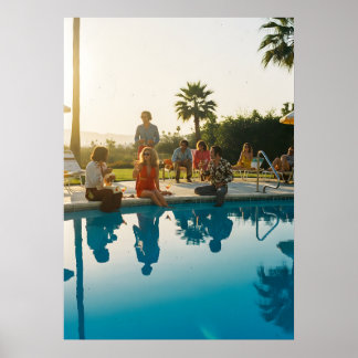 Poster Cena Glamourosa à Beira da Piscina – Viagem Inspir
