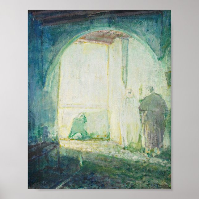 Poster Cena marroquina (Tanner) (Frente)