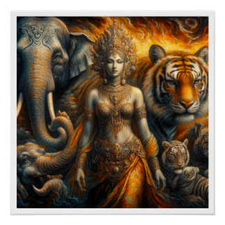 Pôster Cena mística do espiritual