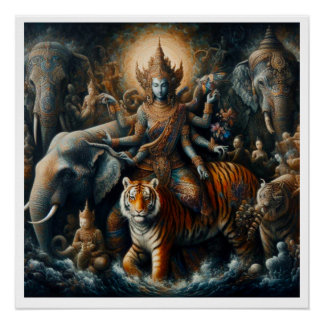 Pôster Cena mística do espiritual