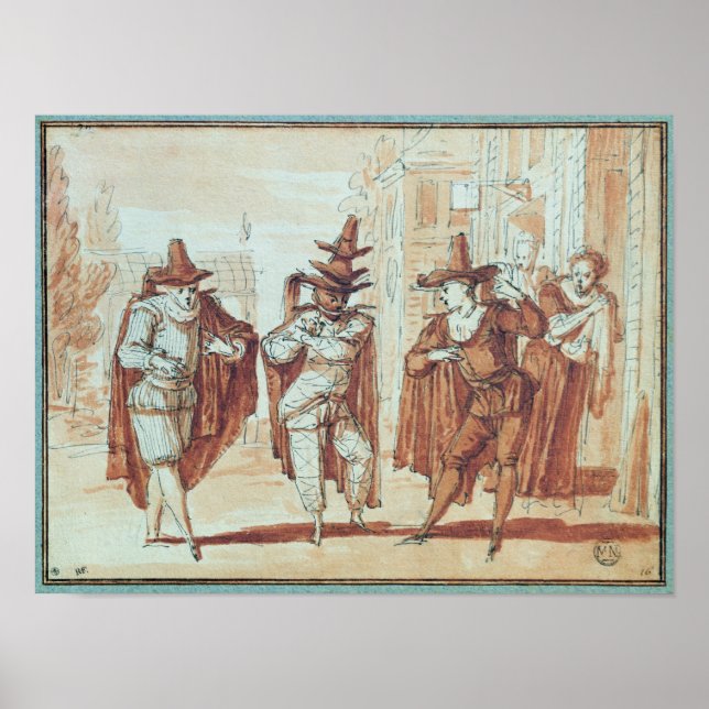 Pôster Cena Teatral (Frente)