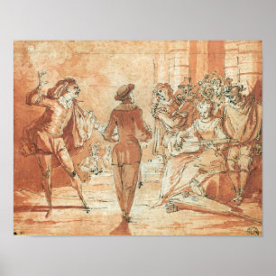 Pôster Cena teatral