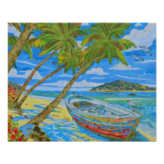 Pôster Cena Tropical