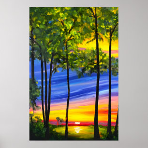 Poster Cenário paisagístico