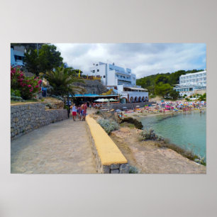 Poster Cenário Praiano Portinatx Ibiza