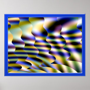 Poster Cenário Psicodélico Magical